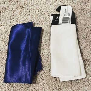 2 Alfani Men's Solid Textured Pocket Square